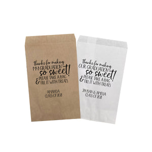 Graduation Treat Favor Bags 3