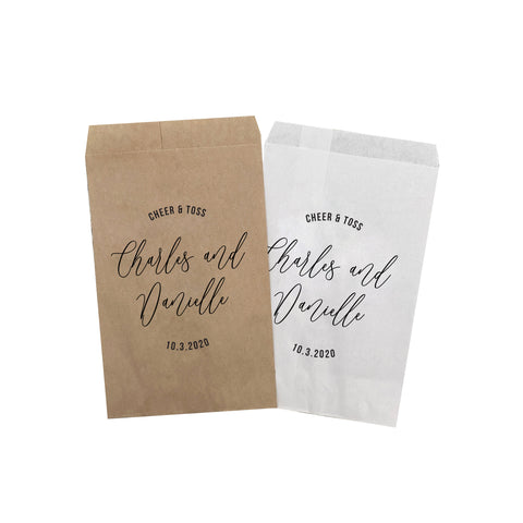 Cheer & Toss Treat Favor Bags