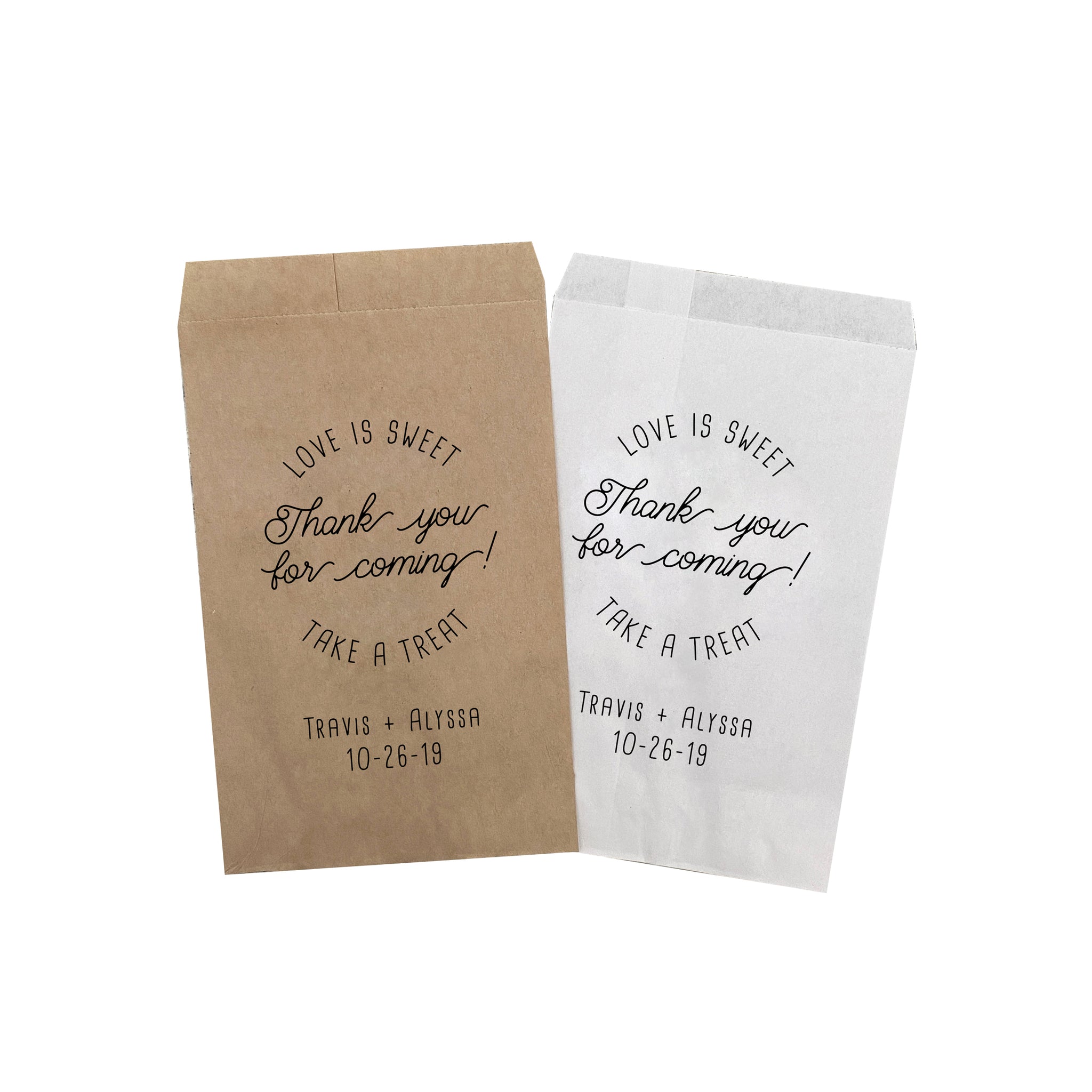 Love Is Sweet Treat Favor Bags 2