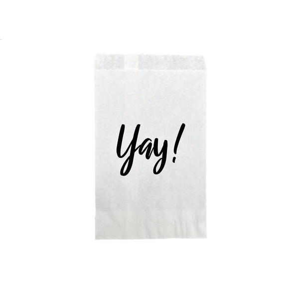 Yay! Treat Favor Bags 1
