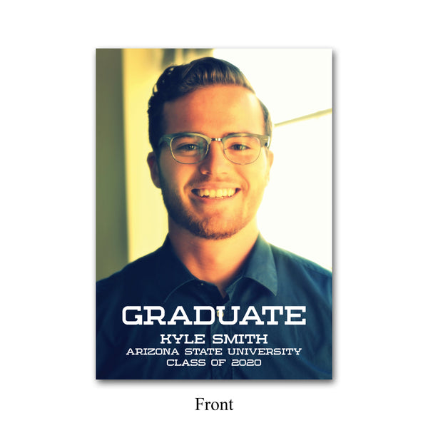 Graduation Announcement Photo Card with Envelope 5