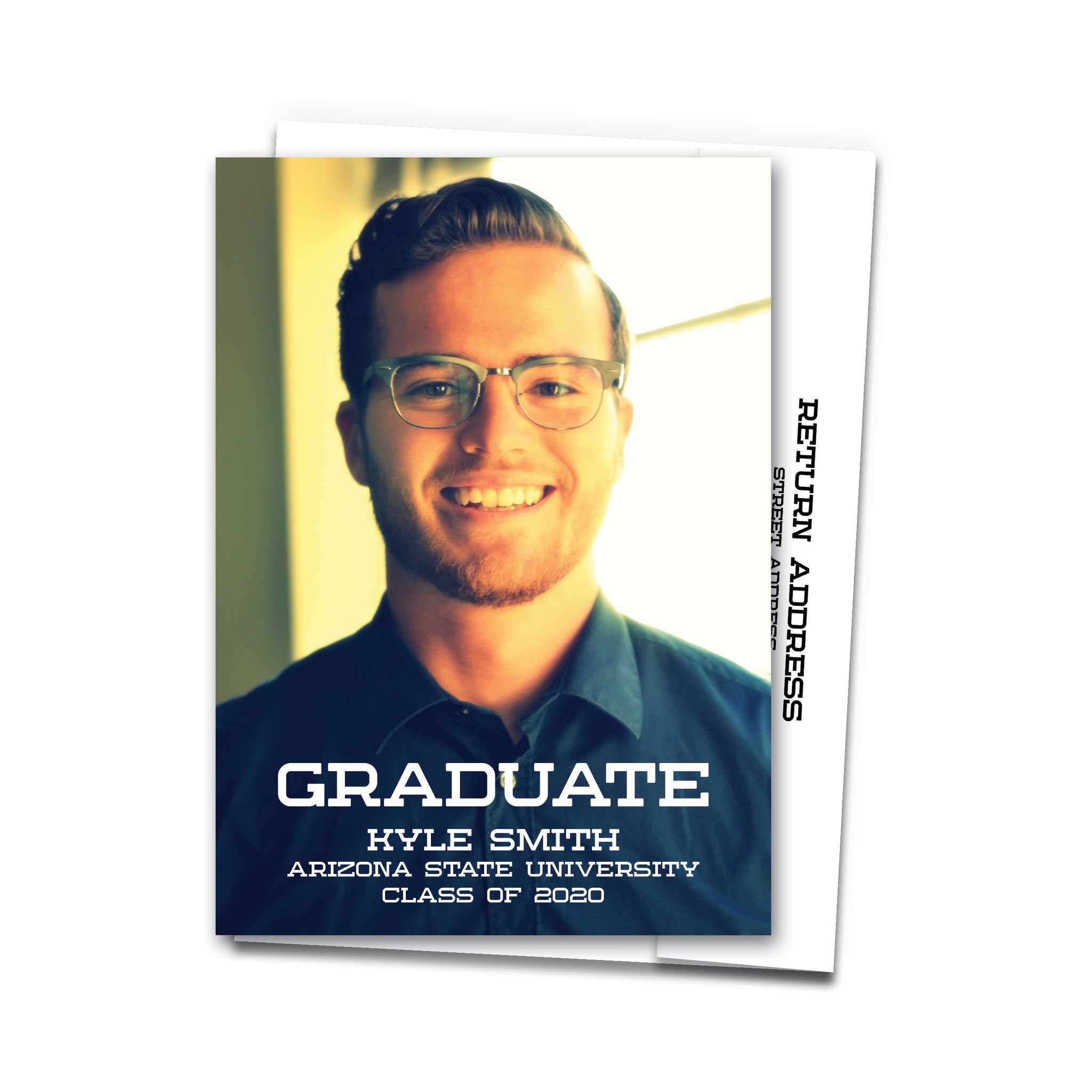 Graduation Announcement Photo Card with Envelope 5