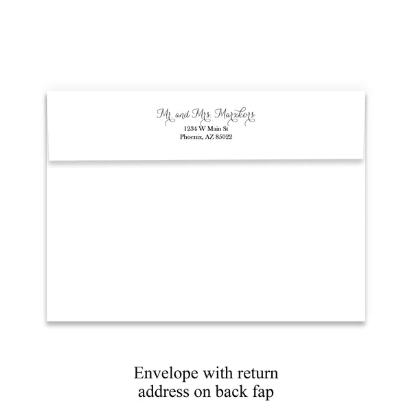 Photo Thank You Card with Envelope 1