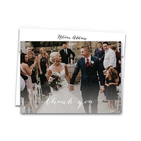 Photo Thank You Card with Envelope 5