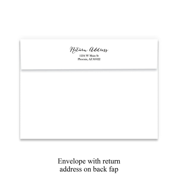 Photo Thank You Card with Envelope 5