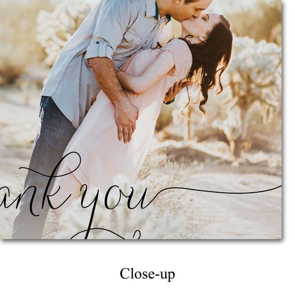 Photo Thank You Card with Envelope 6