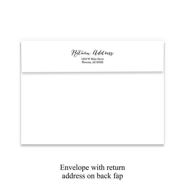 Photo Thank You Card with Envelope 7