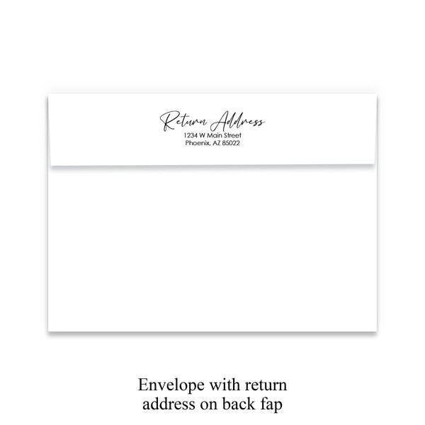 Photo Thank You Card with Envelope 8