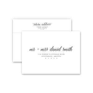 A7 envelopes - Guest & Return Address Printing 10