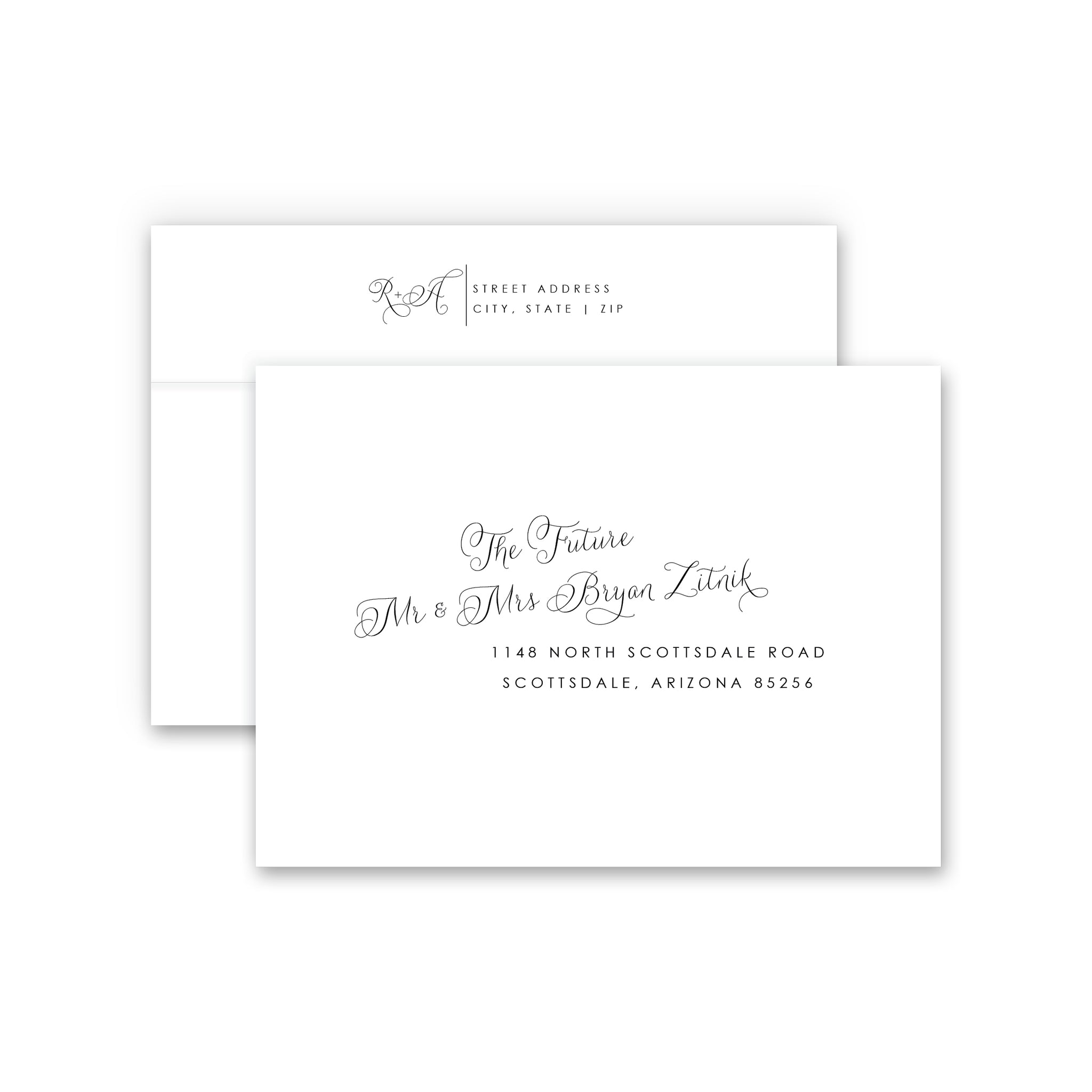 A7 envelopes - Guest & Return Address Printing 13