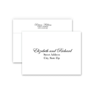 A7 envelopes - Guest & Return Address Printing 7